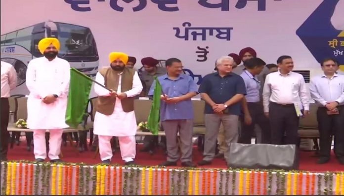 Kejriwal and CM Mann